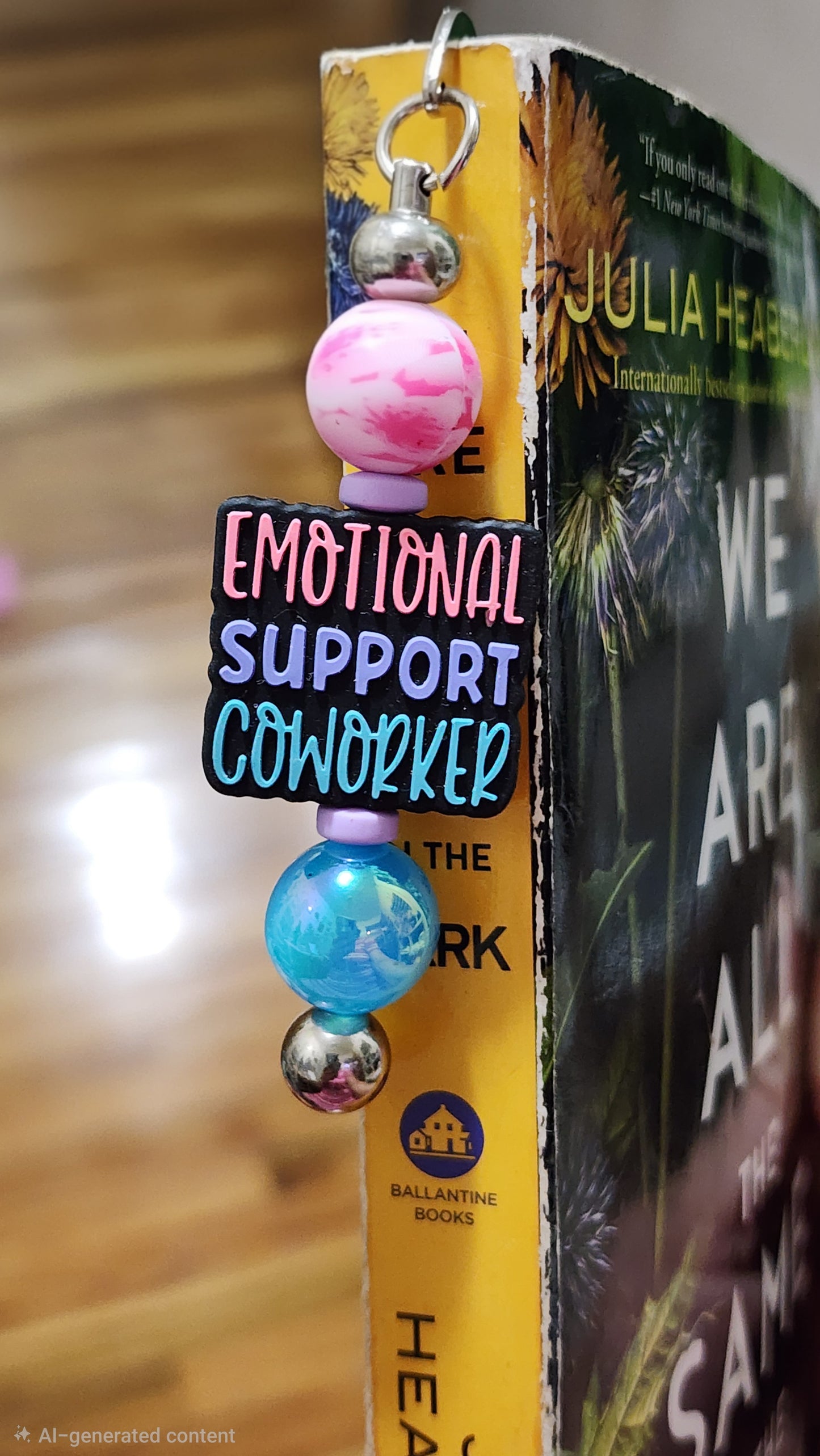 Emotional Support Coworker bookmark